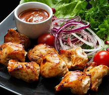 Шашлык из куриного филе