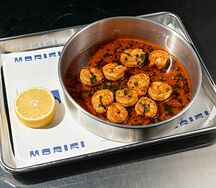 Креветки пиль-пиль с копченной паприкой