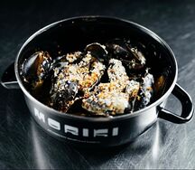 Мидии четыре сыра