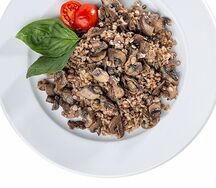 Гречка с грибами