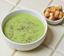 Крем-суп с сельдереем и брокколи