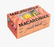 Набор пирожных макарон Гурме Macaronica
