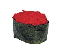 Гункан с тобико