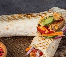 Шаурма с томатным соусом стандарт