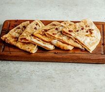 Кутаб с картофелем и грибами