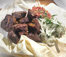 Печёное мясо из тандыра