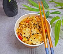 Wok Тяхан с курицей