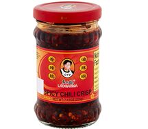 Острый соус с хрустящим перцем чили Lao Gan Ma, ст/б
