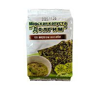 Морская капуста со вкусом васаби Долгим (Корея)