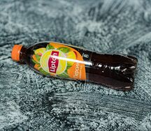 Холодный черный чай Lipton лимон