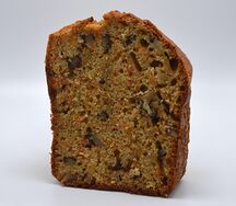 Морковный кекс с грецким орехом