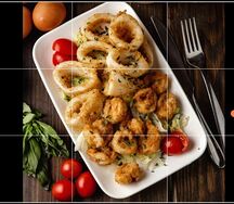 Микс жареной рыбы