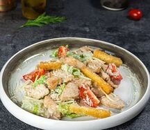 Цезарь с курицей