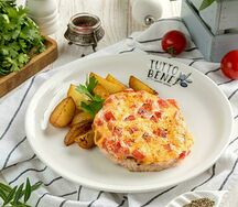 Куриный бифштекс по-французски