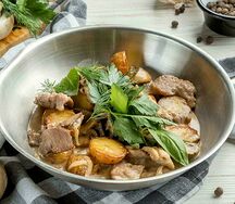 Жаренка из трех видов мяса