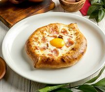 Хачапури-лодочка Карбонара