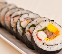 Кимпаб c мясом