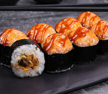 Маки мидии запеченный