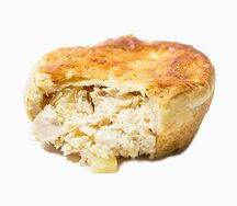 Пирог Курица с ананасом