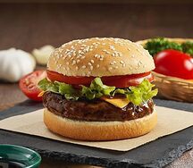Комбо Бургер Китайский, Sprite и крылышки фри острые