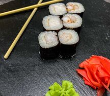 Мини-ролл с креветкой