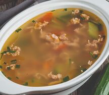 Суп из баранины с овощами