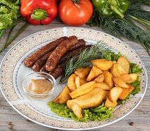 Колбаски из курицы