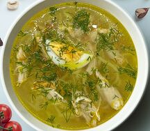Суп-лапша с курочкой