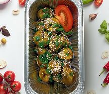 Пельмени куриные по-азиатски