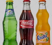 Coca Cola, Fanta, Sprite 0,25