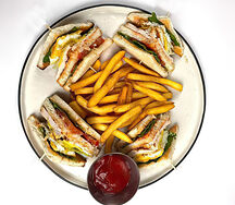 Клаб сэндвич с курицей