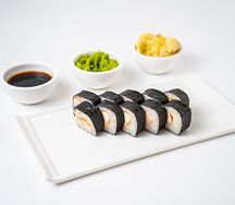 Ролл с креветками