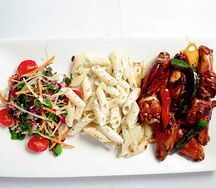 Крылышки с соусом барбекю