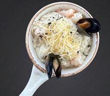 Ризотто с дарами моря