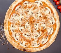 Пицца Грибная с ветчиной