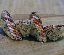 Сэндвич с лососем