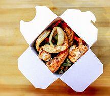 Wok с креветкой