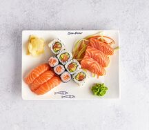 Salmon platter