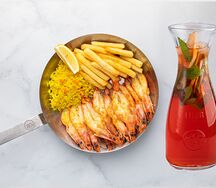 Комбо Креветки special и Лимонад
