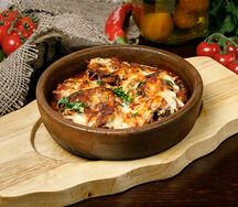 Теплый салат Пармиджано