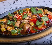 Жаровня с курицей