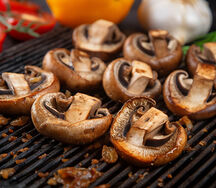 Шампиньоны гриль