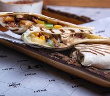 Кесадилья с курицей