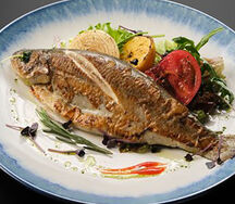 Форель на гриле