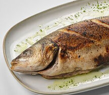 Сибас на гриле