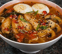 Рамен с курицей