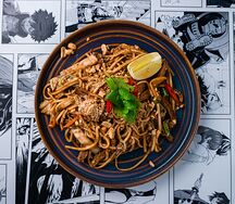 Лапша с курицей