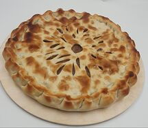 Пирог с мясом и картофелем
