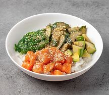 Поке с лососем