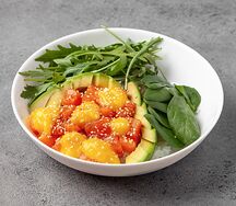 Поке с лососем Lux